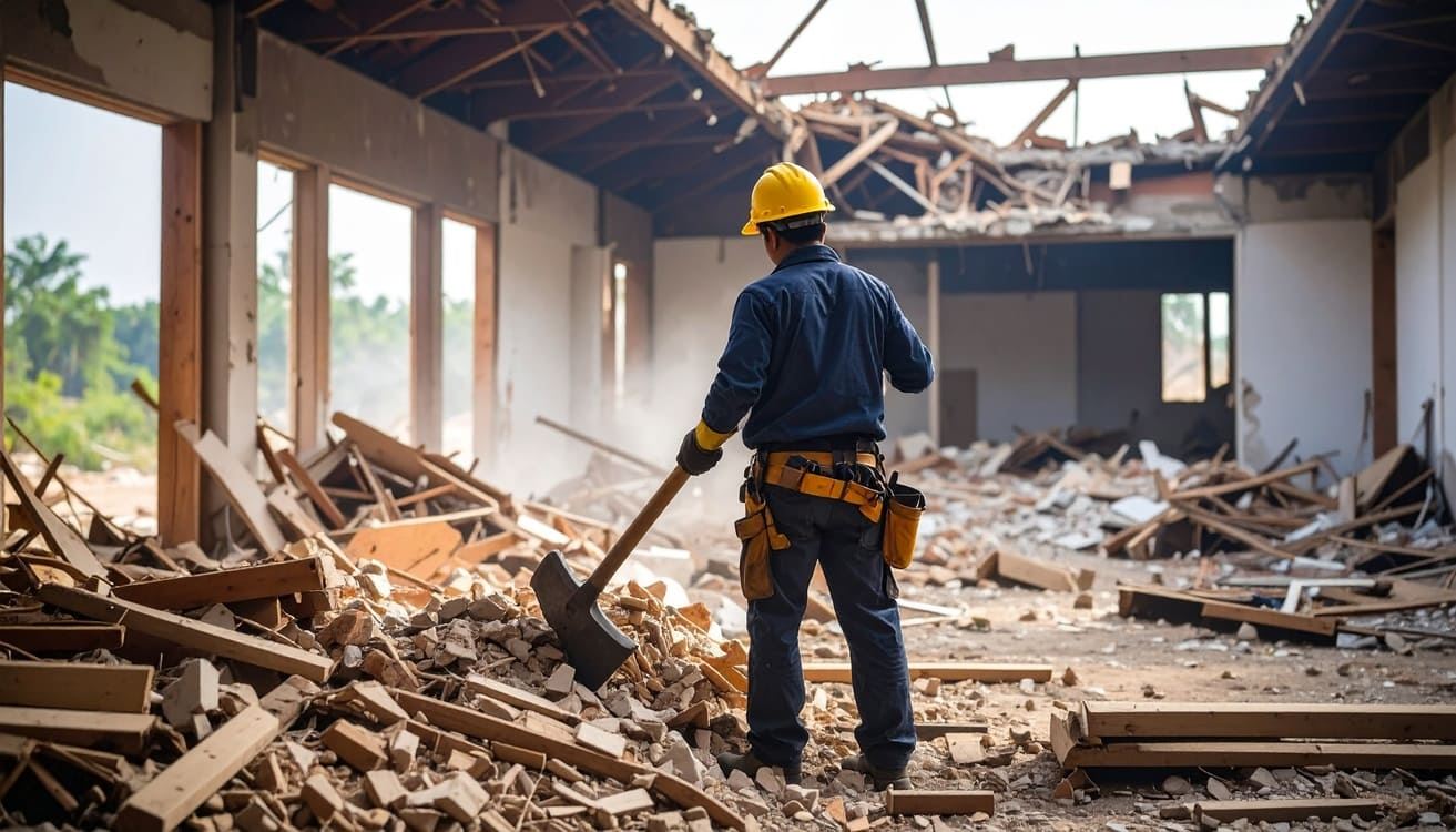 拆除工程細節多，缺一不可