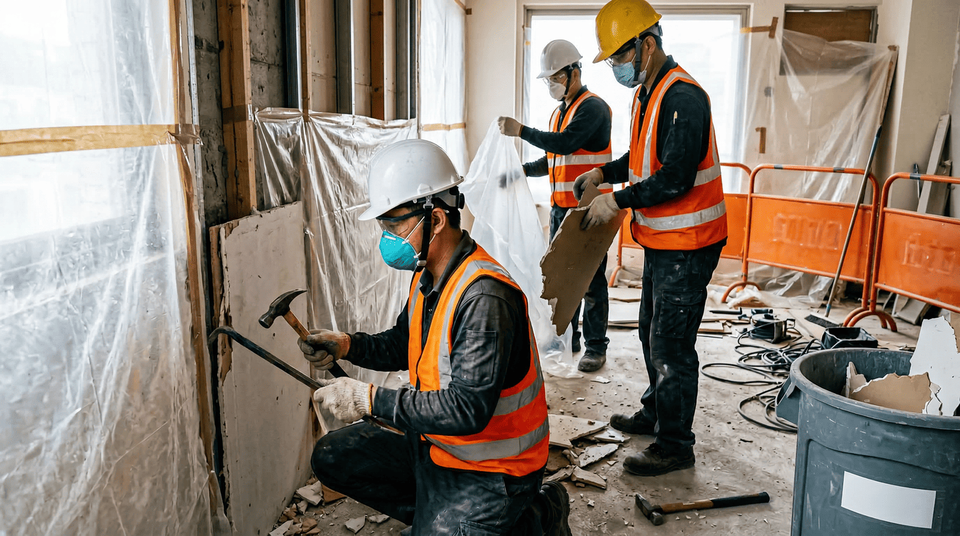 落實拆除細節注意，降低施工風險
