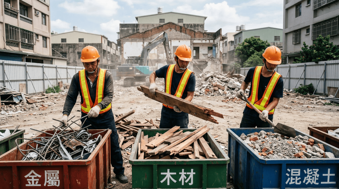 合法拆除的關鍵，遵從建築法規與環保規範